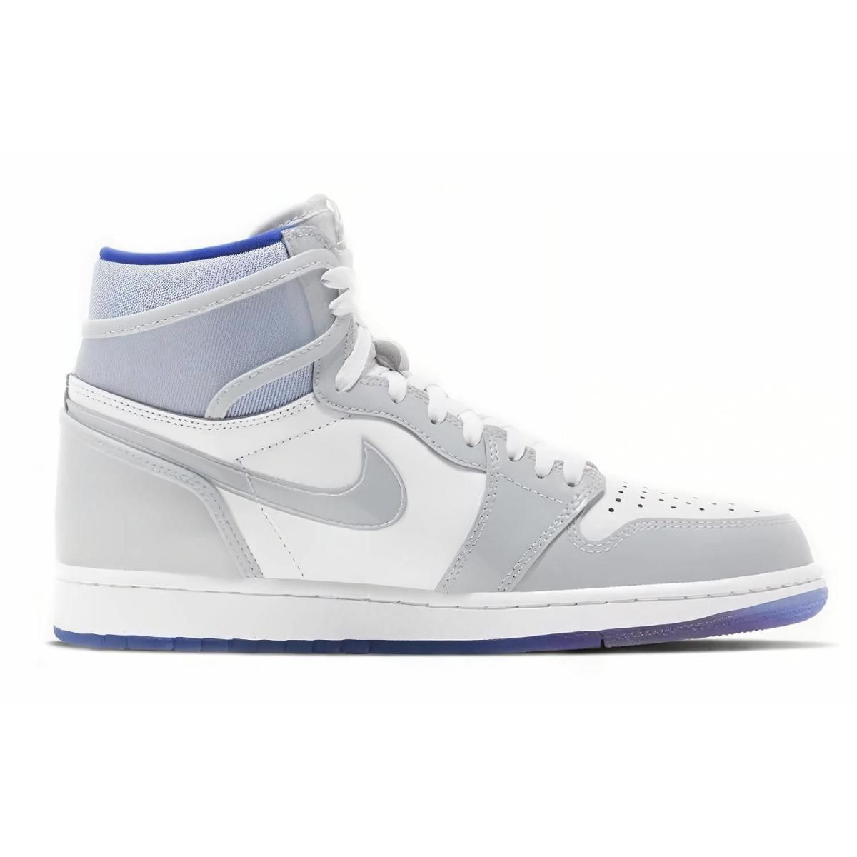 Кроссовки Air Jordan 1 Retro High White/Racer Blue