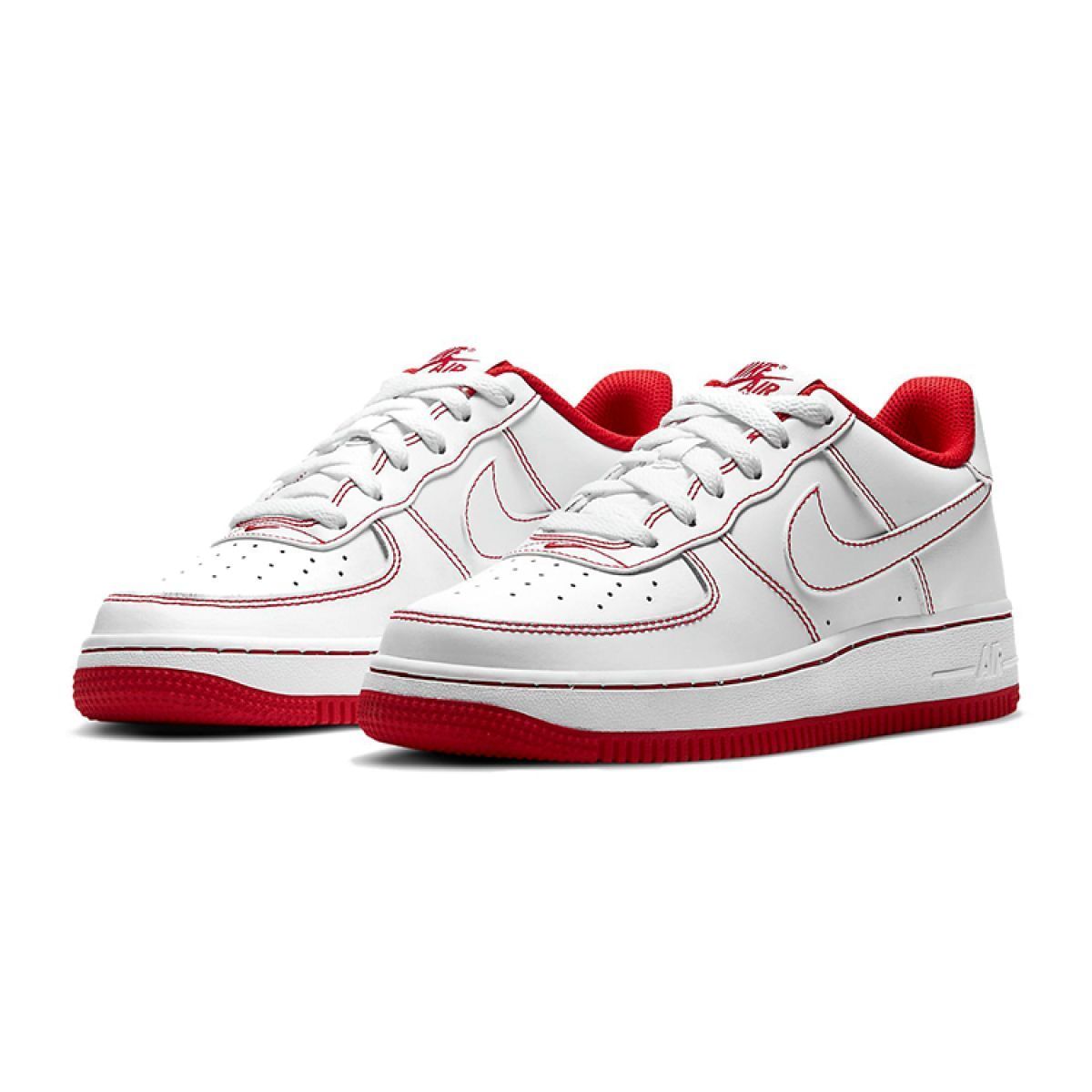 Подростковые кроссовки Nike Air Force 1 Low University Red GS