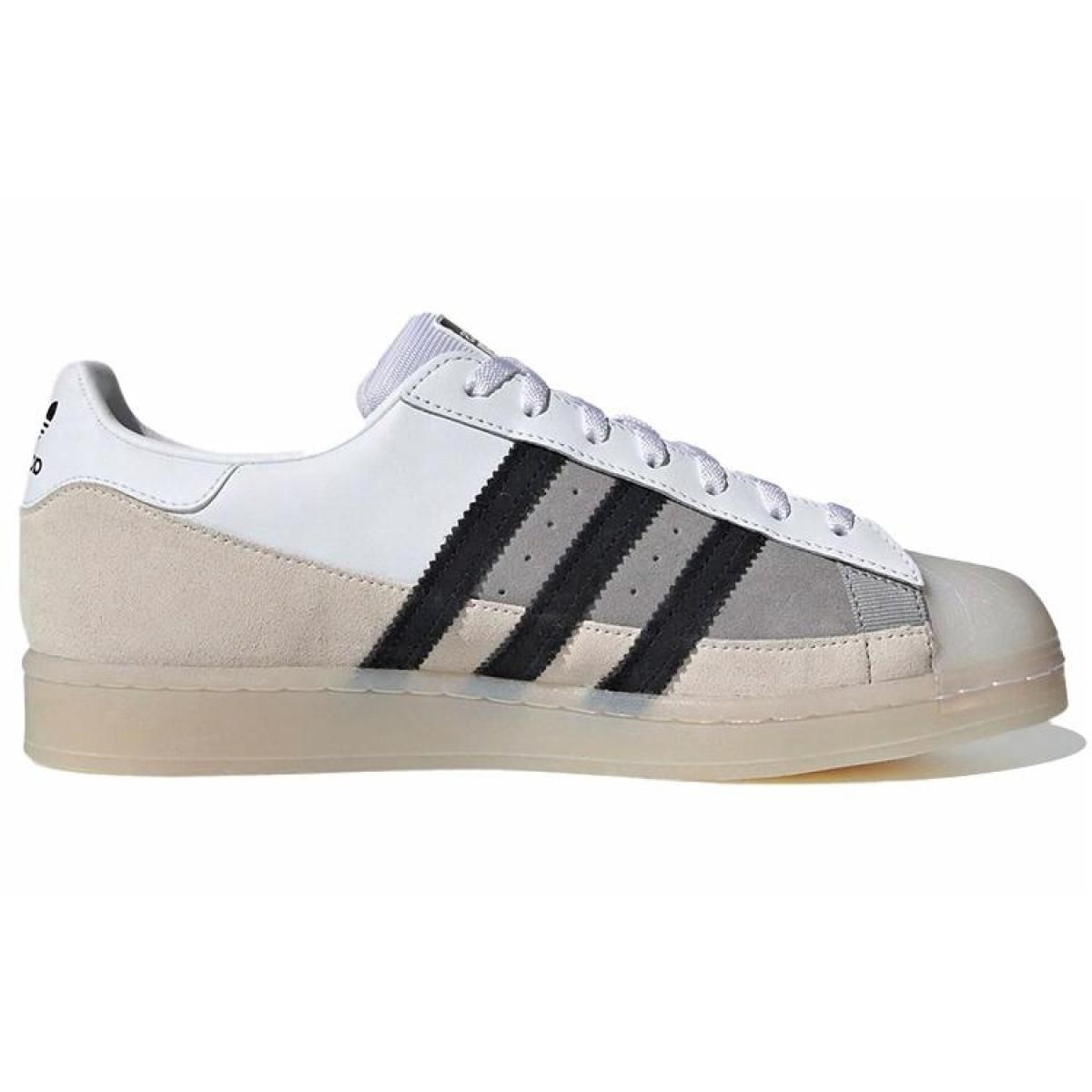 Кроссовки Adidas Originals Superstar White/Black/Brown