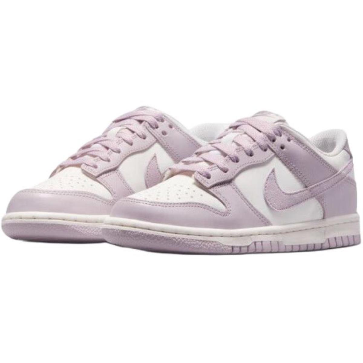 Подростковые кроссовки Nike Dunk Low Pink/White GS