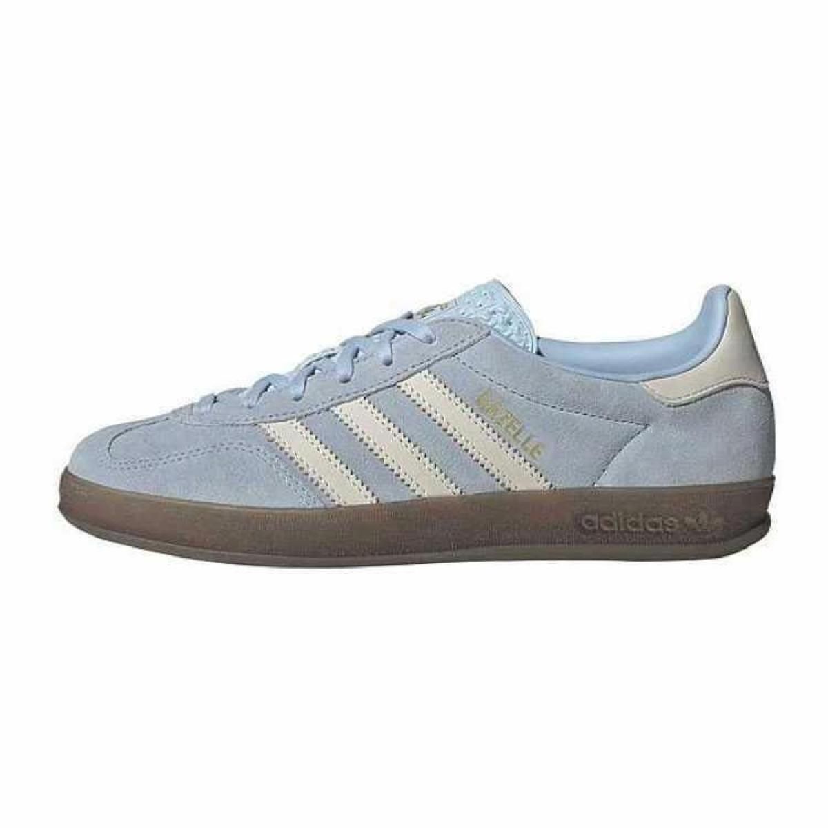 Женские кроссовки Adidas Originals Gazelle Blue/White