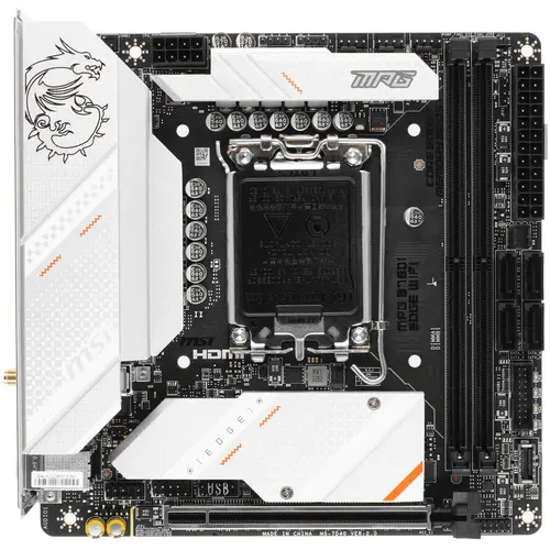 Материнская плата MSI MPG B760I EDGE WIFI, LGA 1700, DDR4, mATX