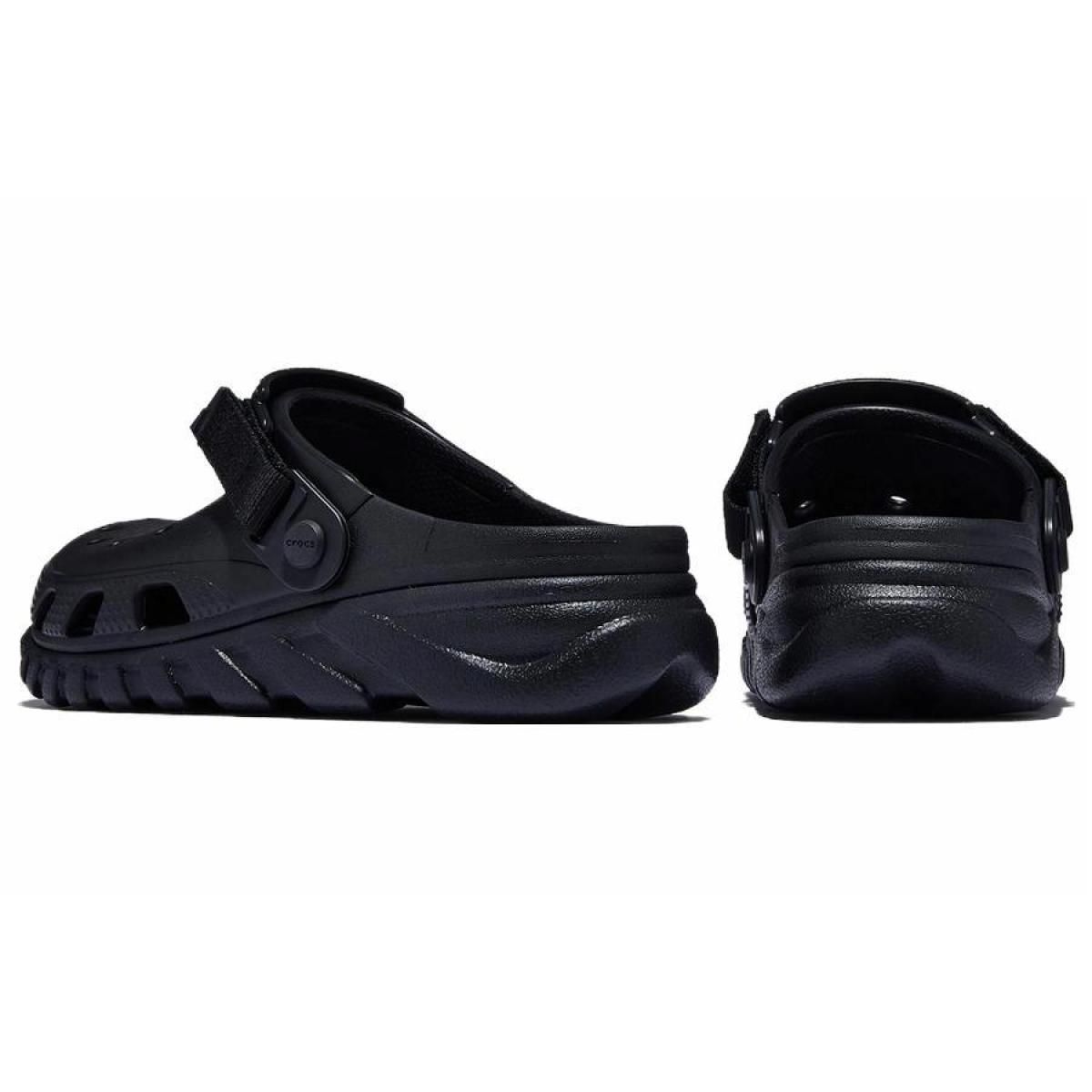Сабо Crocs Duet Max Clog 3 cm Pure Black