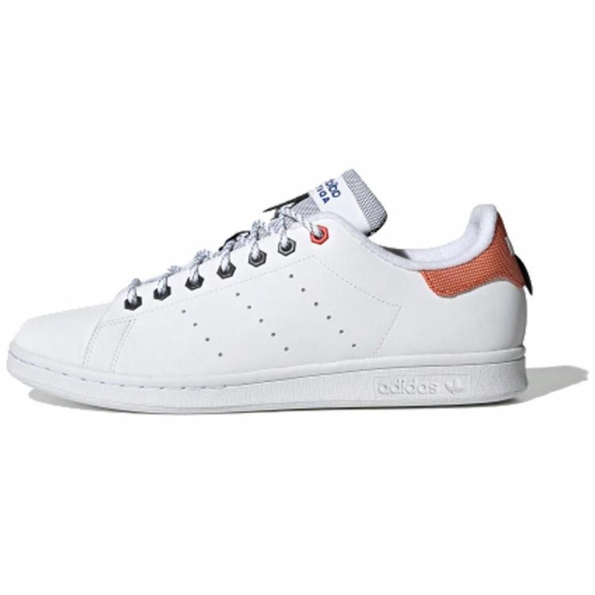 Кроссовки Adidas Originals Stan Smith White/Orange