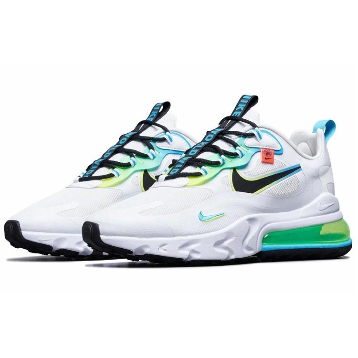 Мужские кроссовки Nike Air Max 270 White/Blue/Green