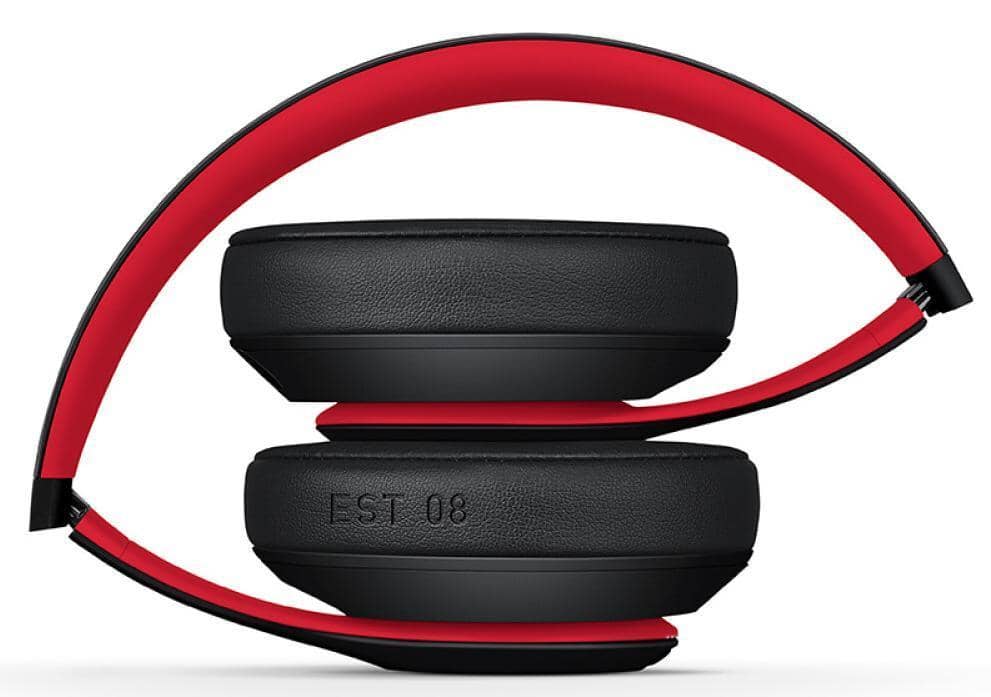 Беспроводные наушники Beats Studio 3 Wireless, Black Red