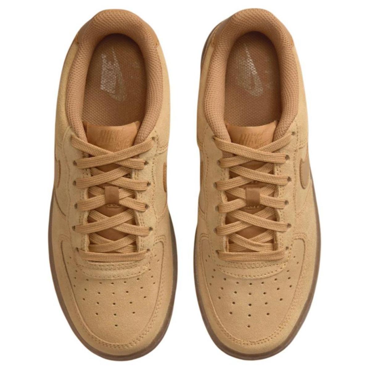 Подростковые кроссовки Nike Air Force 1 Wheat Brown GS