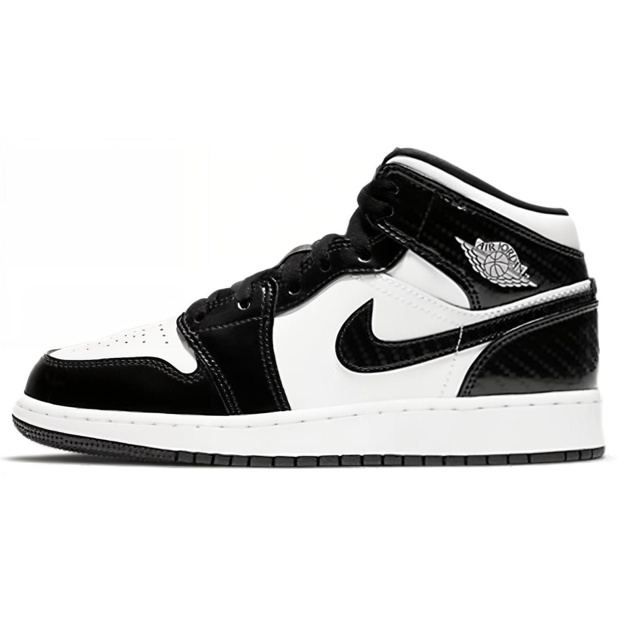 Подростковые кроссовки Air Jordan 1 Mid SE "All-Star Weekend 2021"  Black/White