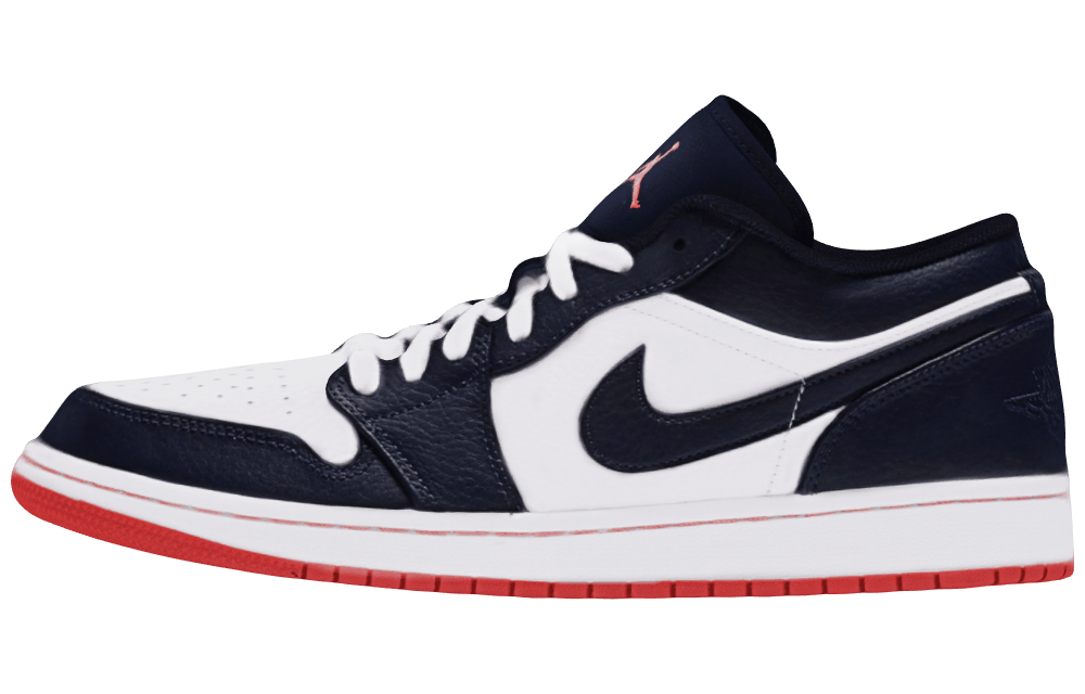 Кроссовки Air Jordan 1 Low Retro Ember Glow Obsidian