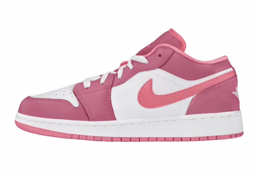 Подростковые кроссовки Air Jordan 1 Low Desert Berry GS