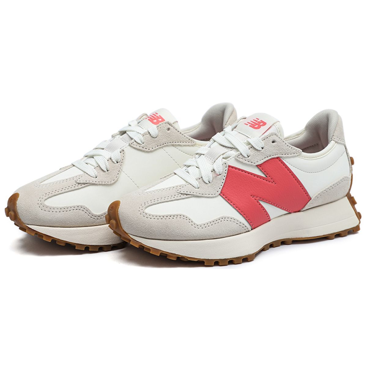 Кроссовки New Balance 327 Red/Beige/White