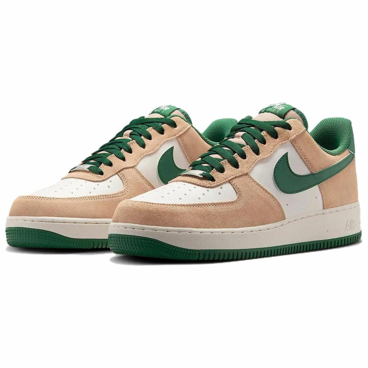 Мужские кроссовки Nike Air Force 1 '07 LV8 White/Brown/Green