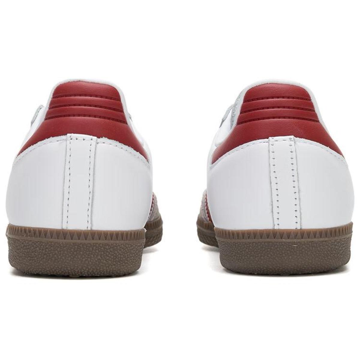 Кроссовки Adidas originals SAMBA OG White/Red