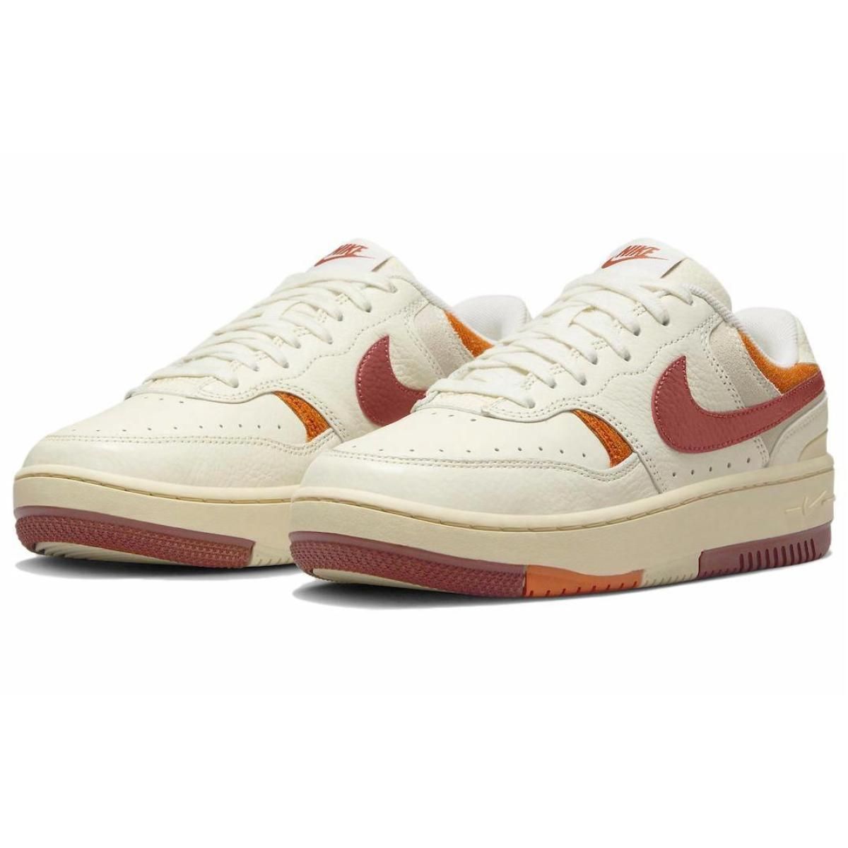 Женские кроссовки Nike Gamma Force Beige/Orange/Red