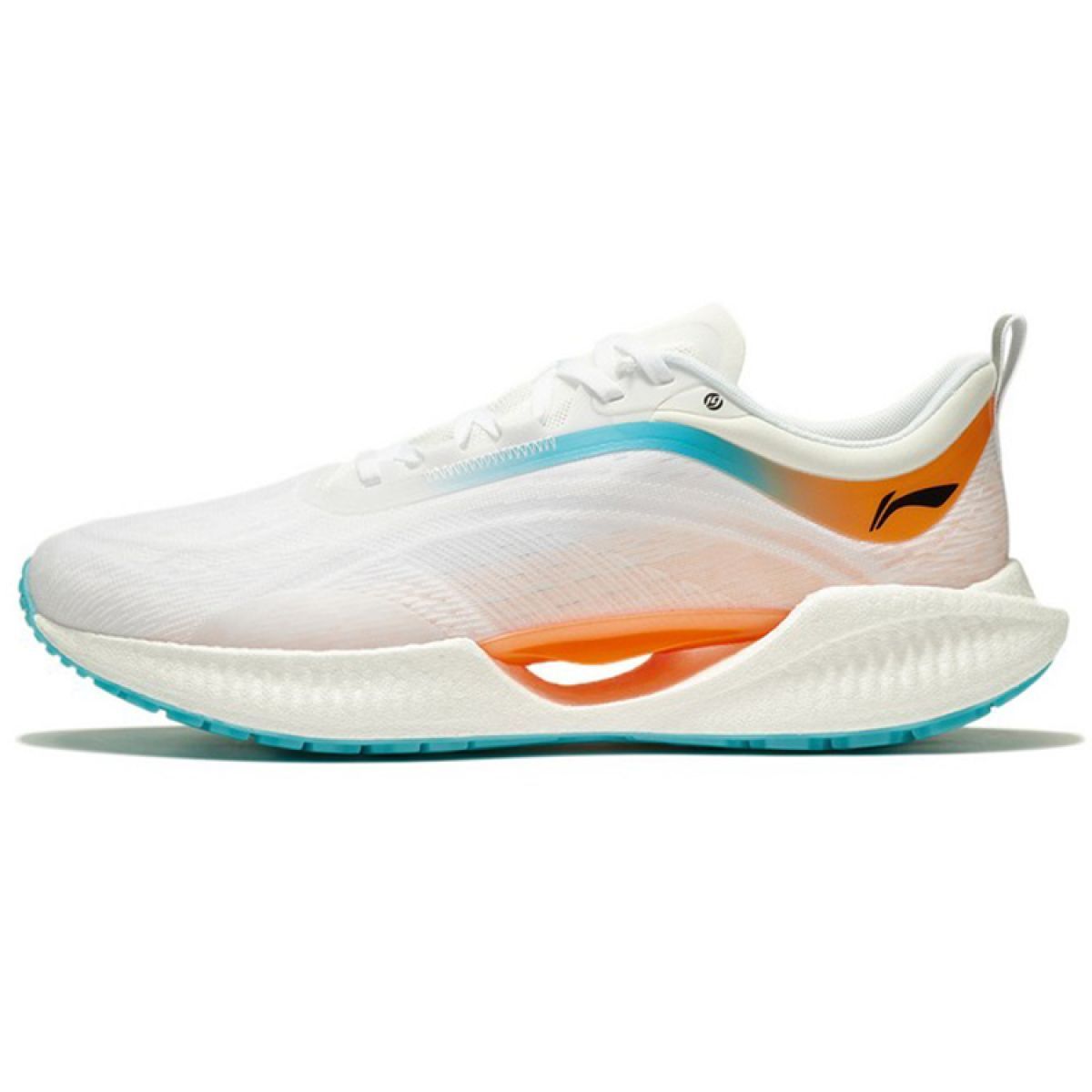 Кроссовки LiNing Super Light 19 Standard White/Fluorescent Sweet Orange