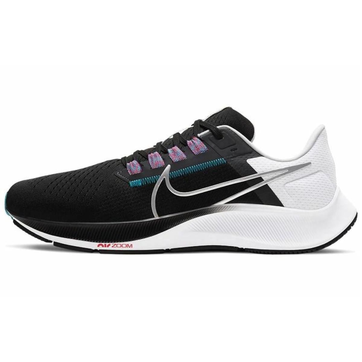 Кроссовки Nike Air Zoom Pegasus 38 Black/White/Chlorine Blue