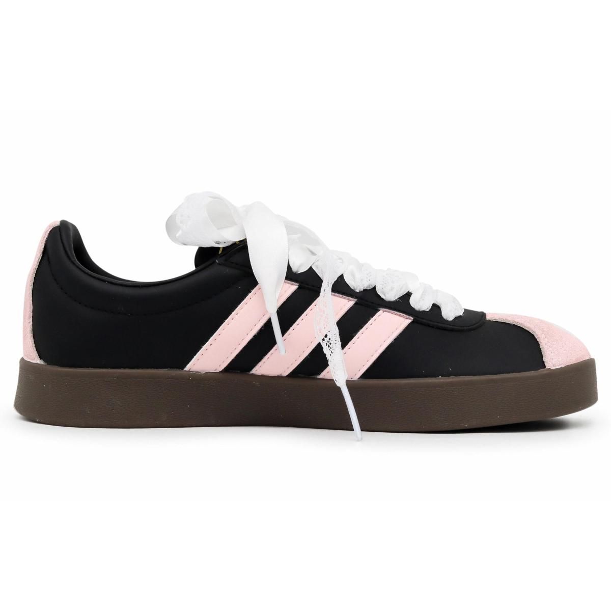 Кроссовки Adidas Originals VL Court 2.0 Black/Pink