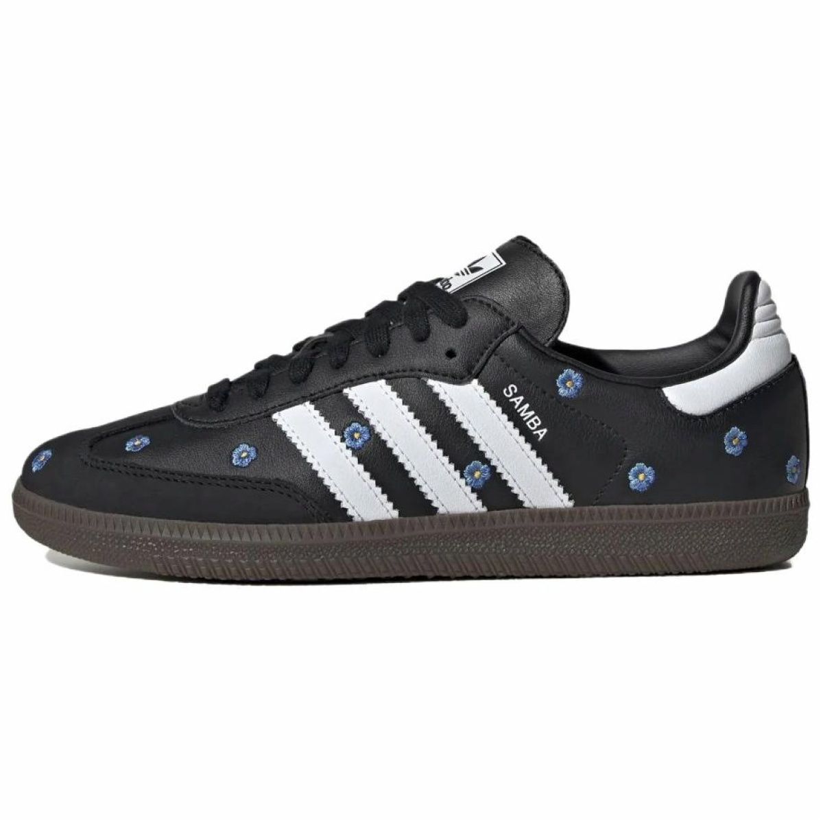 Женские кроссовки Adidas Originals SAMBA OG Black/White/Blue