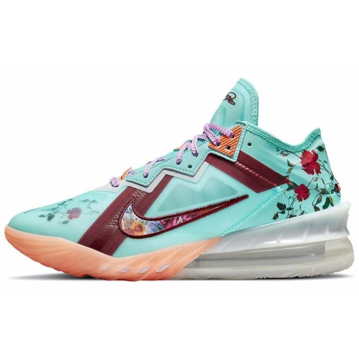 Кроссовки Nike Lebron 18 EP Green/Red