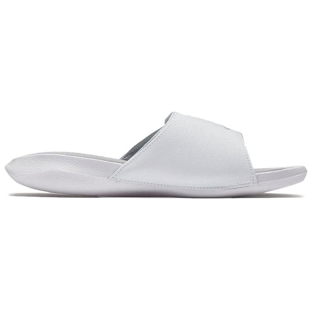 Подростковые шлёпанцы Air Jordan Hydro 6 White GS