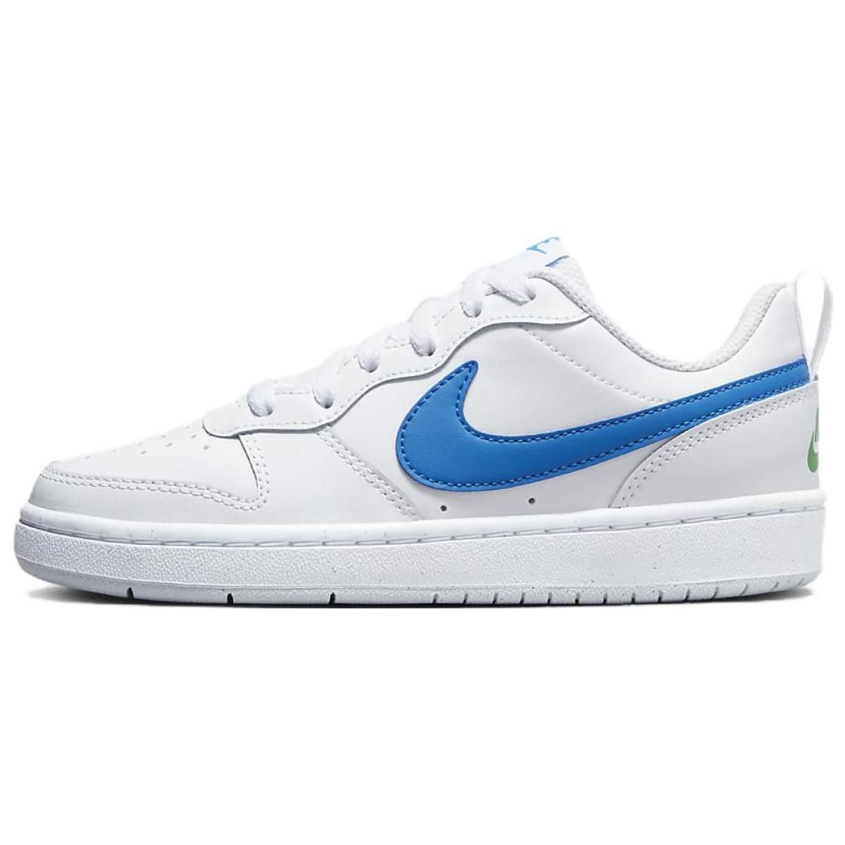 Подростковые Nike Borough Low 2 White/Blue/Green GS