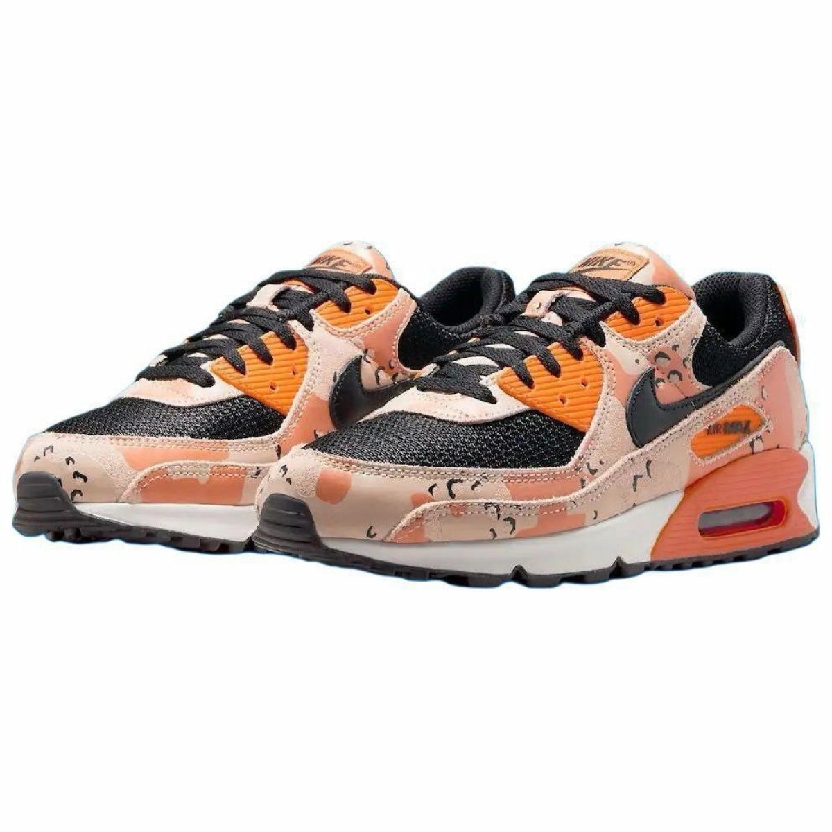 Кроссовки Nike Air Max 90 Desert Camo Pink/Black/Orange