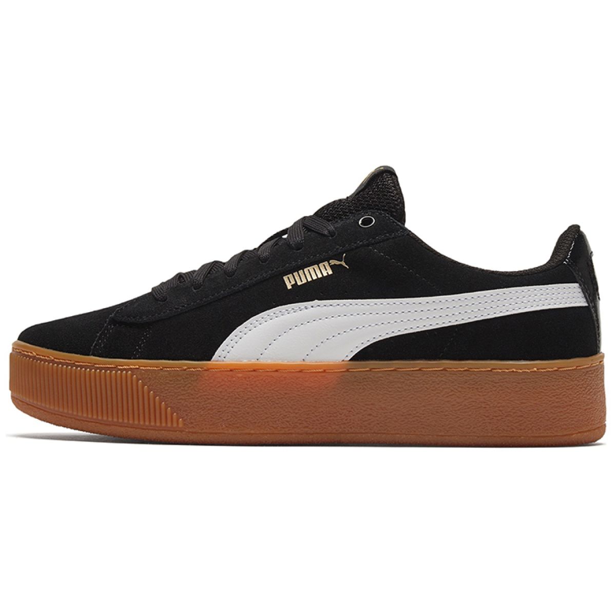 Женские кеды Puma Vikky Platform Black/White