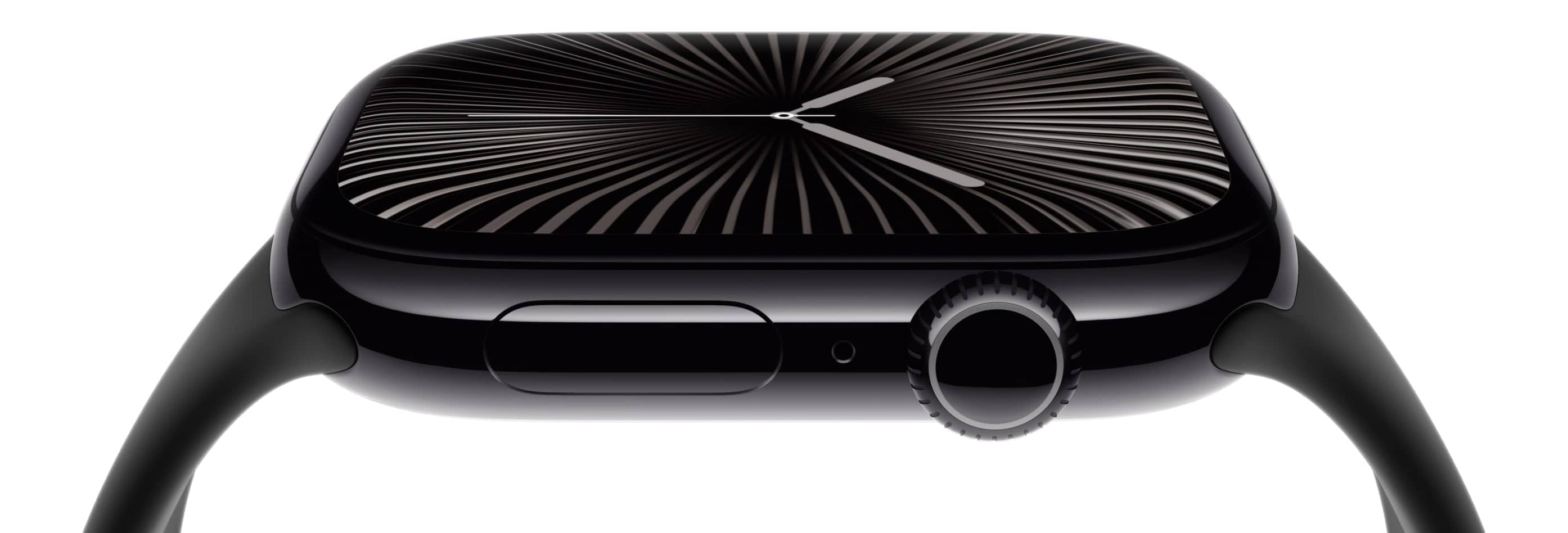 Умные смарт-часы Apple Watch Series 10, 42мм, GPS+Cellular, Jet Black Aluminum Case, Black Nylon Band