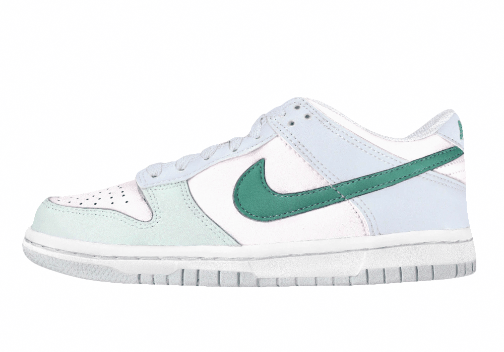 Подростковые кроссовки Nike Dunk Low Mineral Teal GS