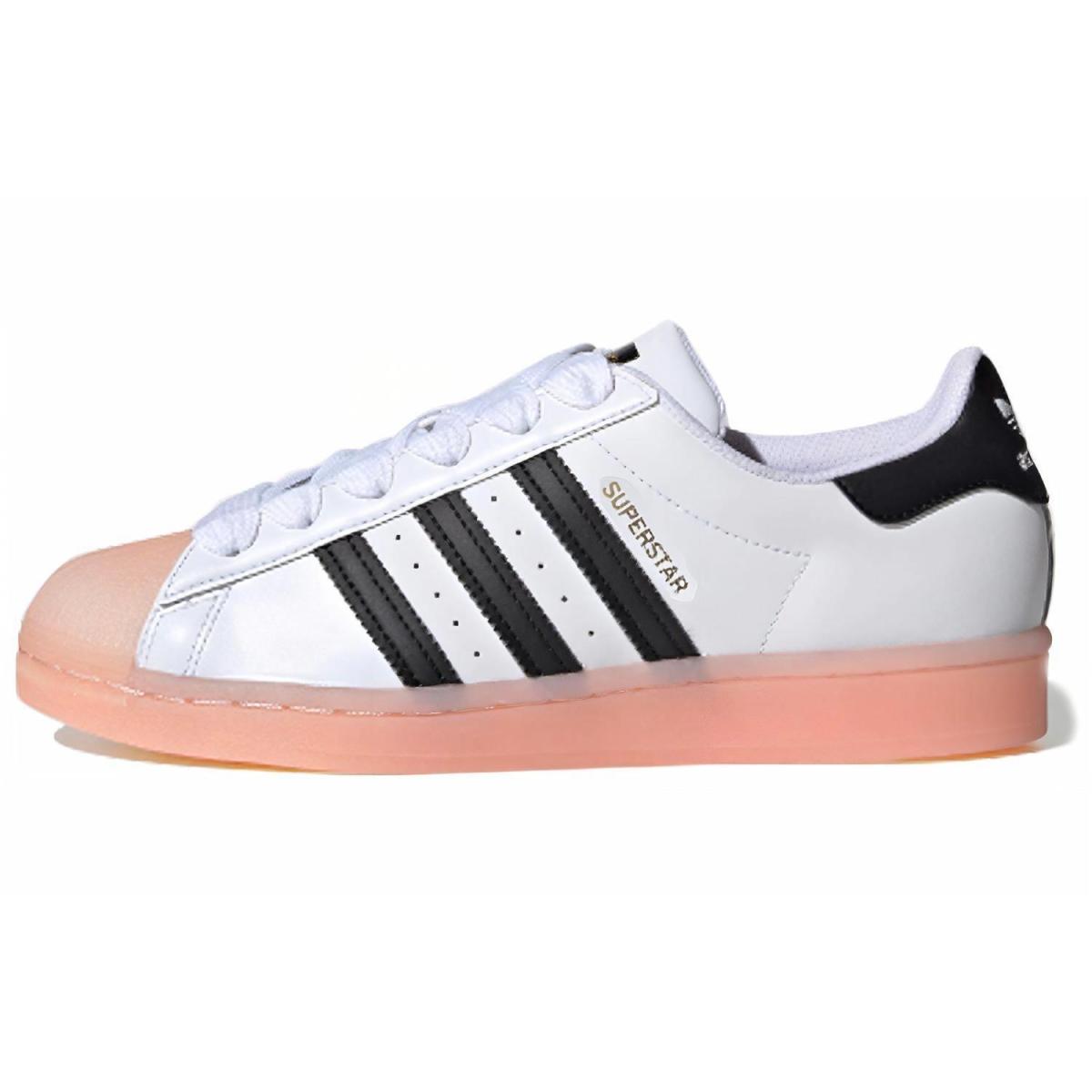 Женские кроссовки Adidas Originals Superstar White/Black/Pink