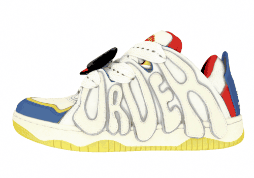 Кроссовки Old Order 001 Beige/Blue/Red/Yellow