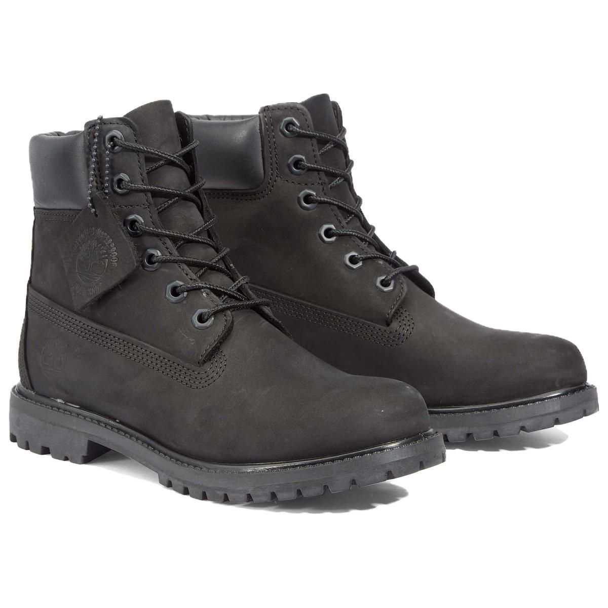 Женские короткие ботинки Timberland 6 Inch Premium Black