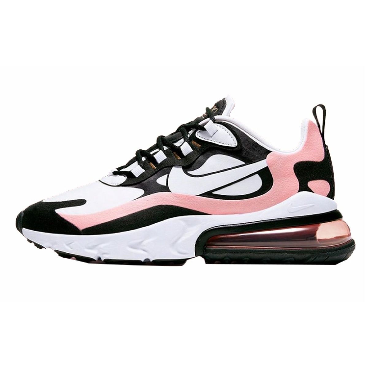 Женские кроссовки Nike Air Max 270 React Black/Pink/White