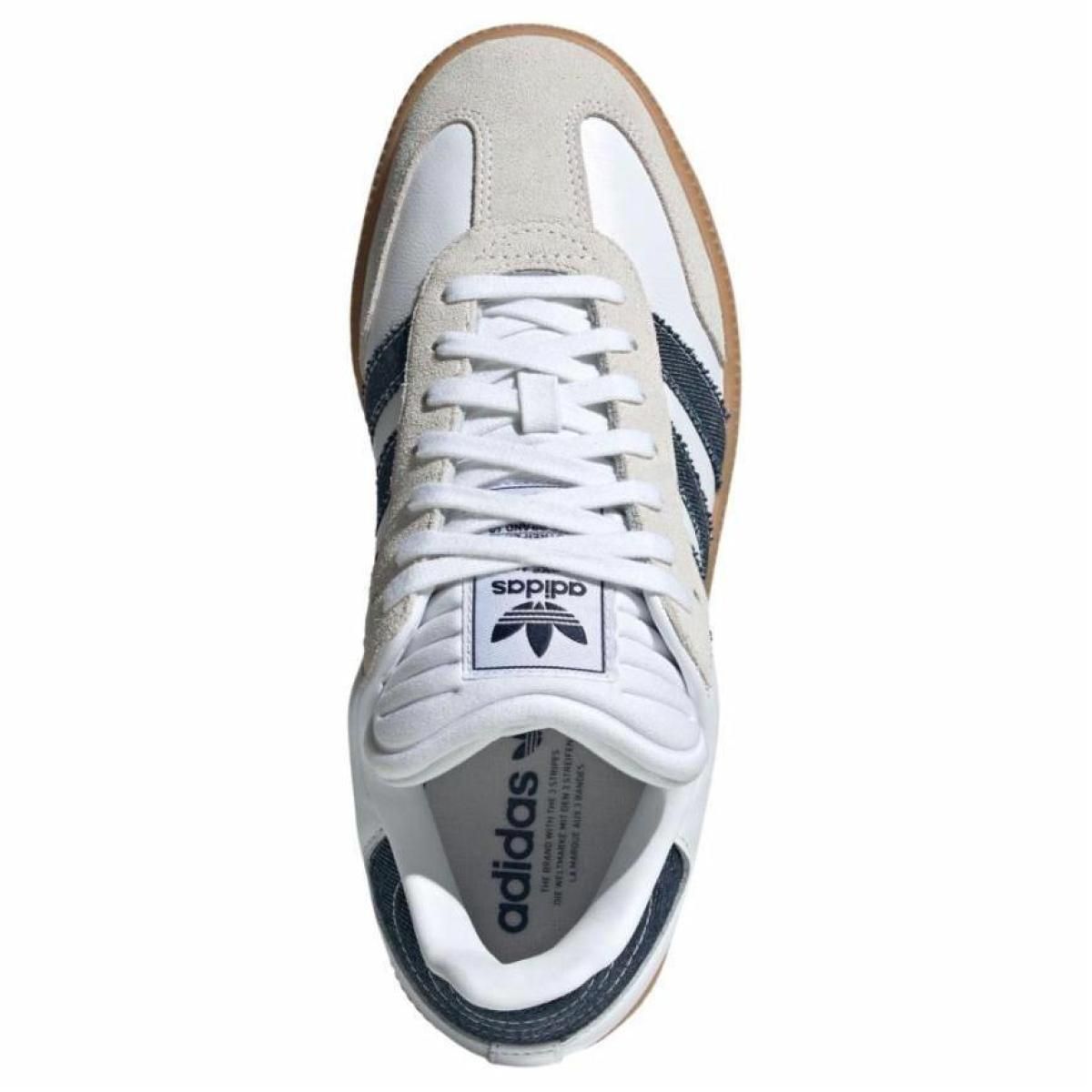 Мужские кроссовки Adidas Originals Samba XLG White/Blue
