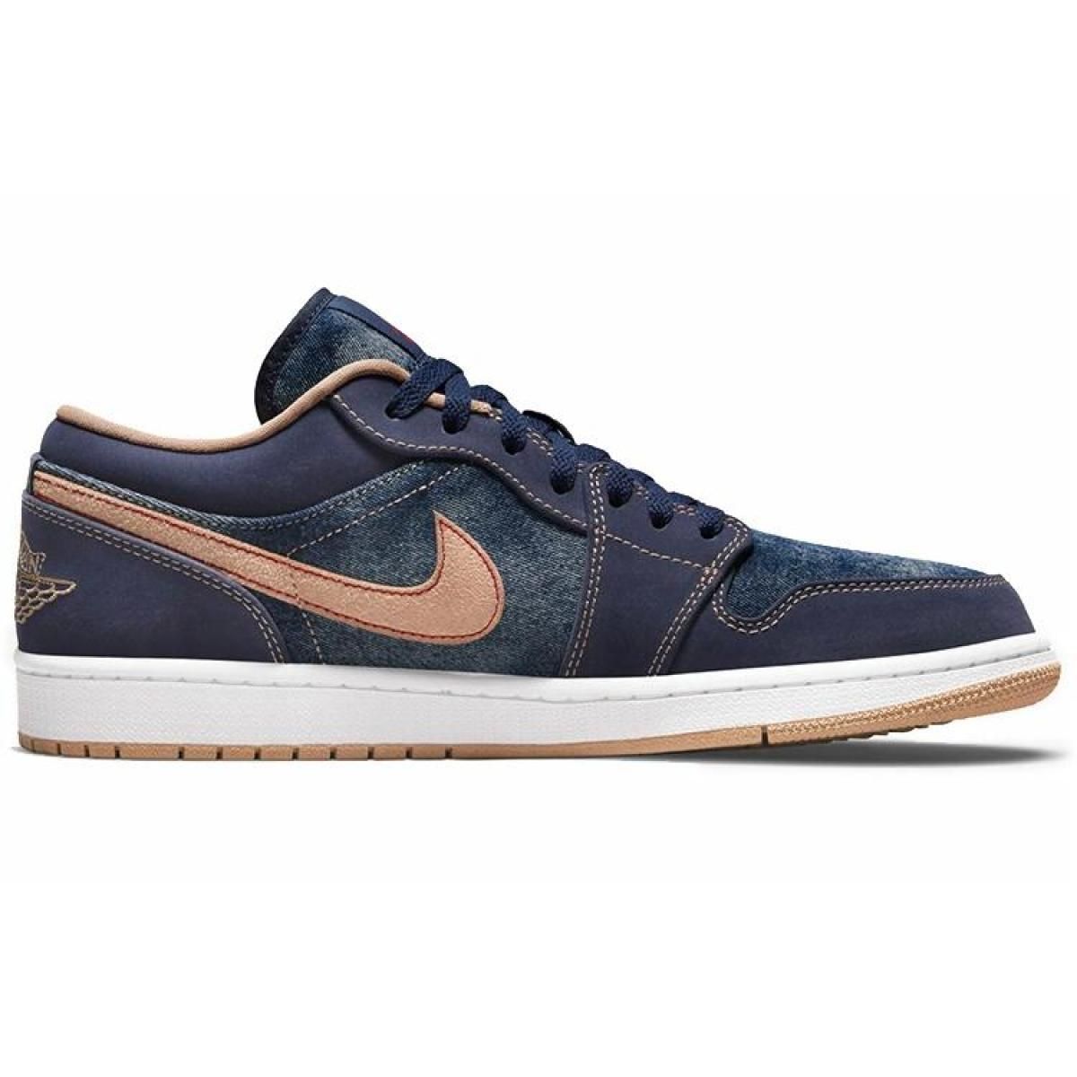 Мужские кроссовки Air Jordan 1 Low SE Denim