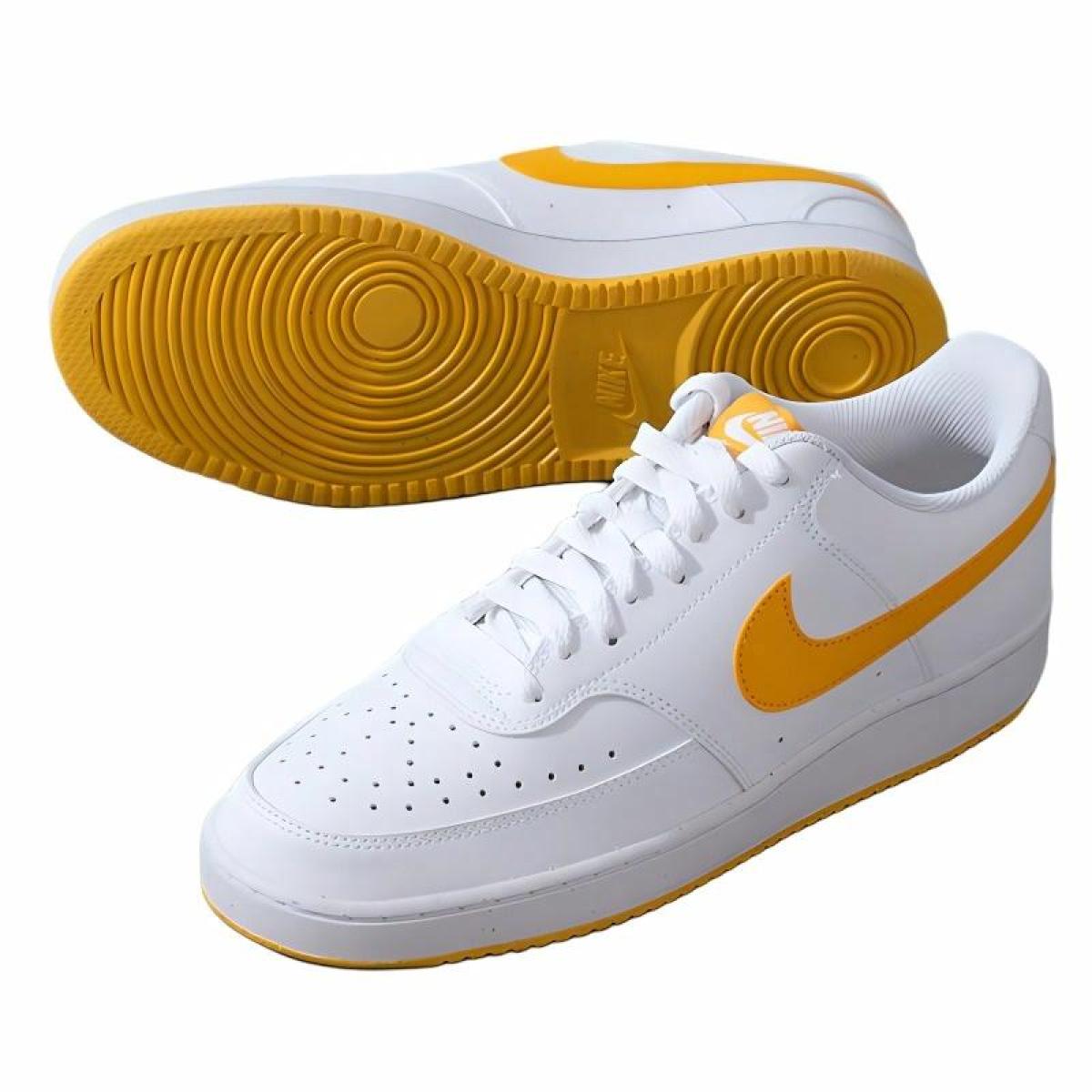 Мужские кеды Nike Court Vision White/Orange