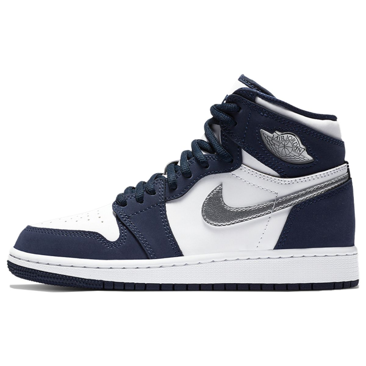 Подростковые кроссовки Air Jordan 1 Retro High CO Japan Midnight Navy GS