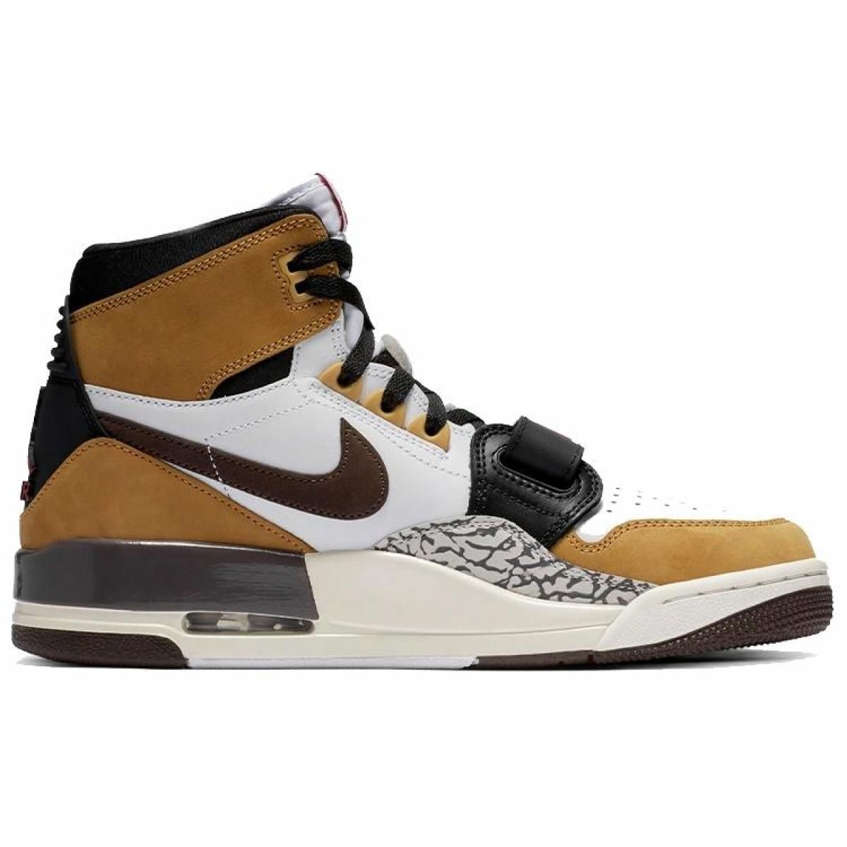Мужские кроссовки Jordan Legacy 312 High Rookie Of The Year White/Brown