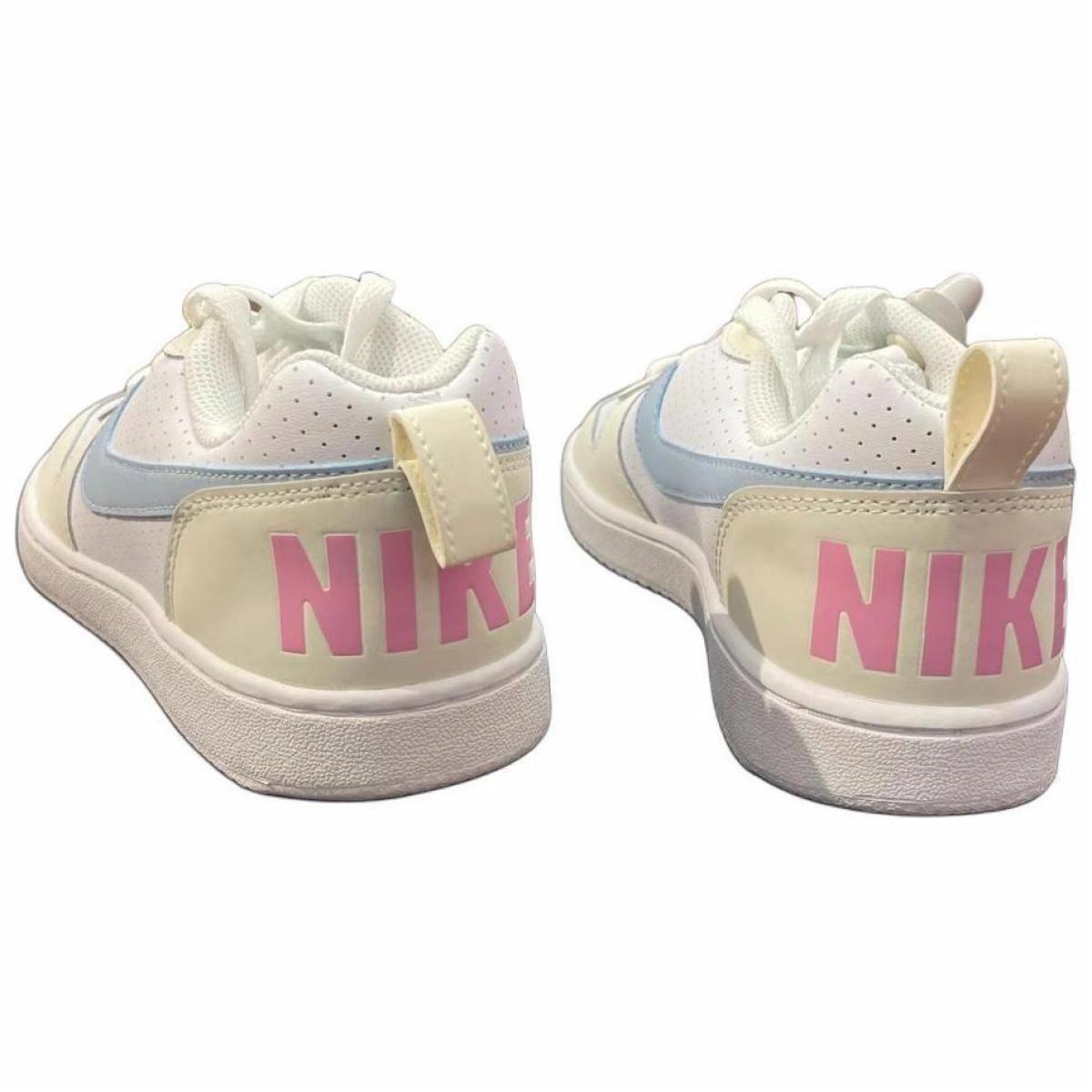 Женские кроссовки Nike Court Borough White/Yellow/Blue
