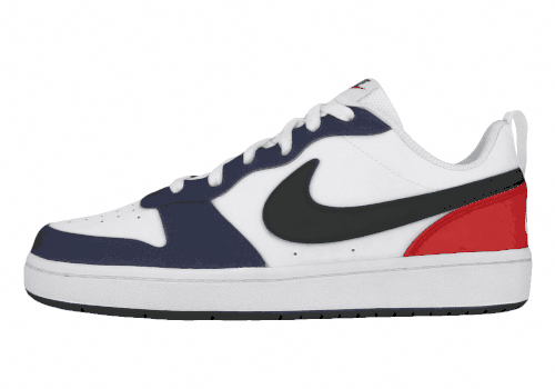 Кроссовки Nike Court Borough White/Blue/Red