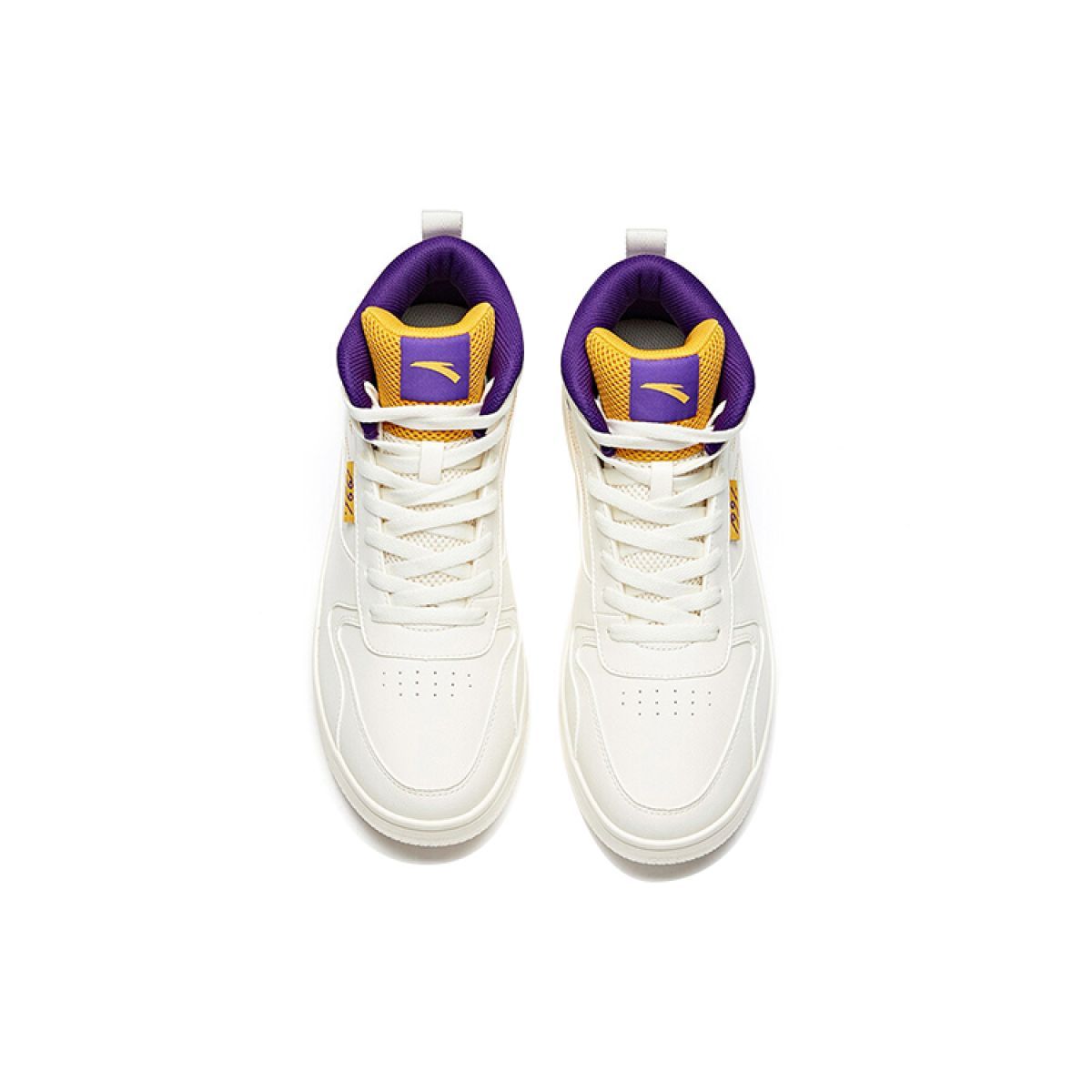 Мужские кроссовки Anta Ivory White/Iridescent Purple/Ginger Yellow