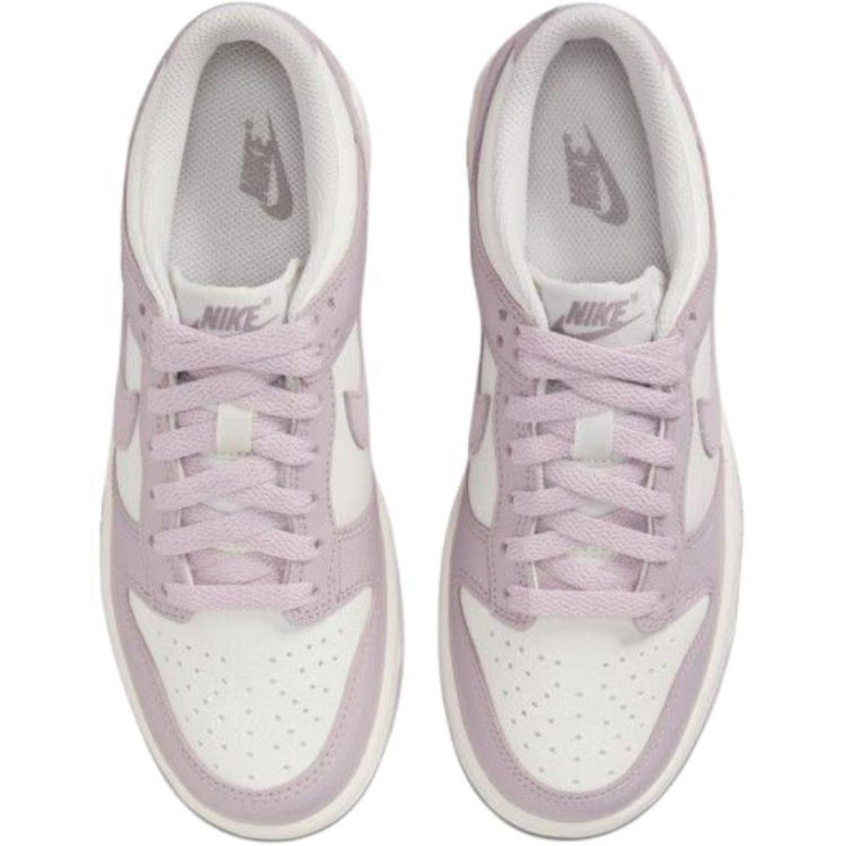 Подростковые кроссовки Nike Dunk Low Pink/White GS