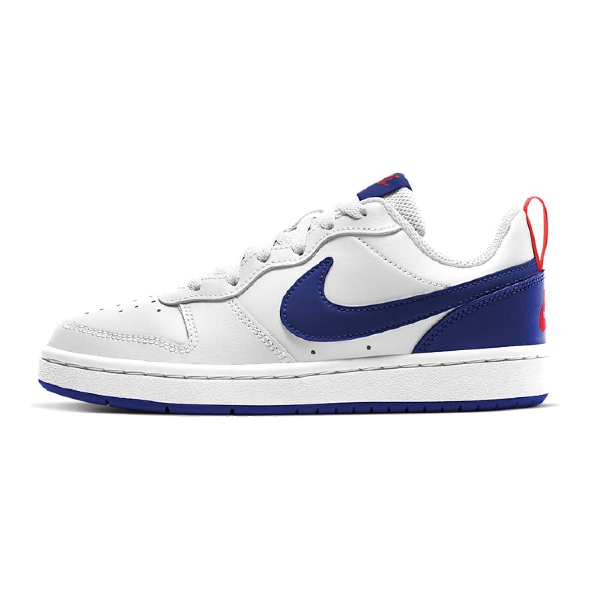 Подростковые кроссовки Nike Court Borough 2 Low White/Deep Royal GS