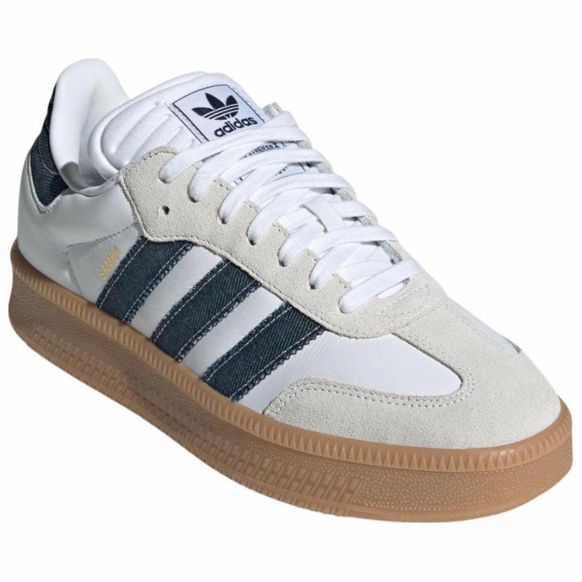 Мужские кроссовки Adidas Originals Samba XLG White/Blue