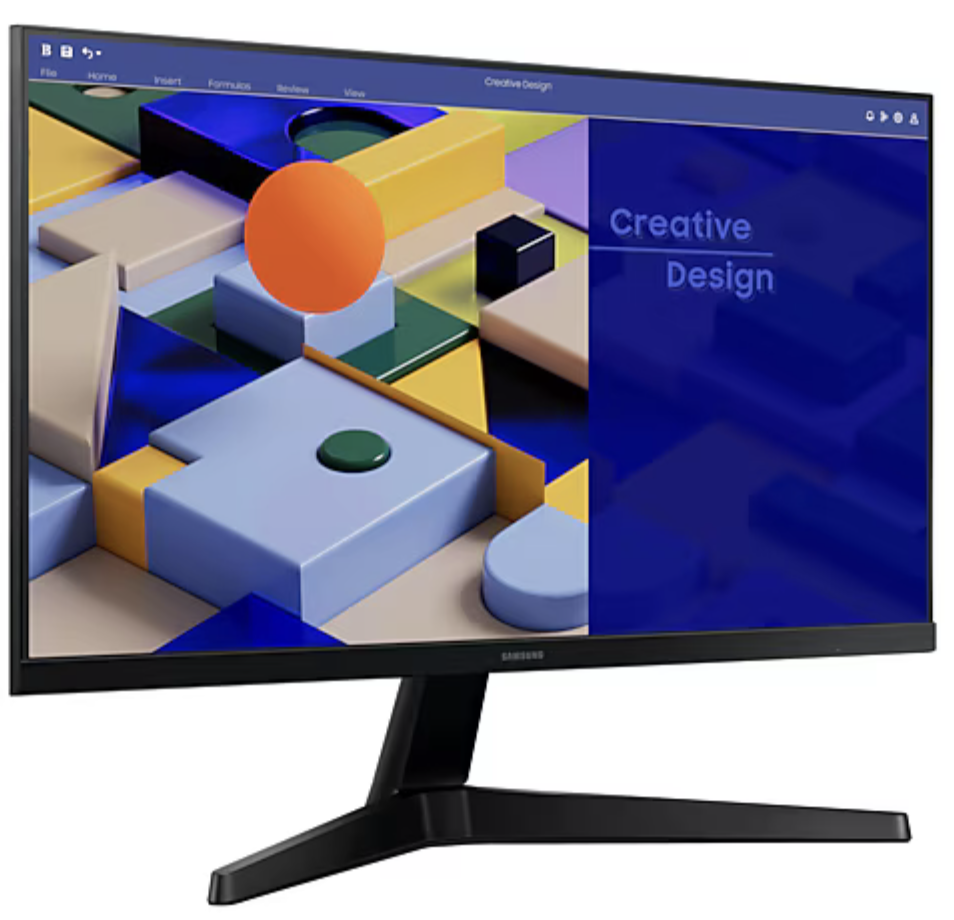 27" Монитор Samsung S27C390EA, 1920x1080, 75 Гц, IPS, Black
