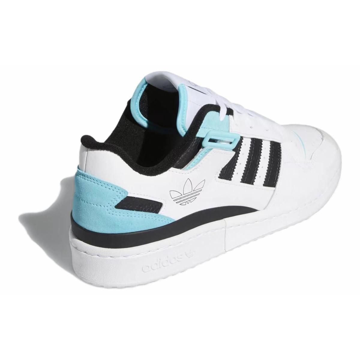 Кроссовки Adidas Originals Forum Exhibit Low White/Black/Light Blue