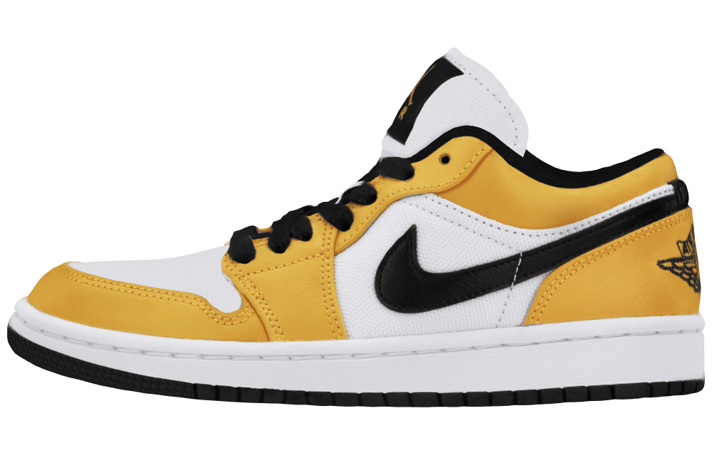 Женские кроссовки Jordan 1 Low Laser Orange