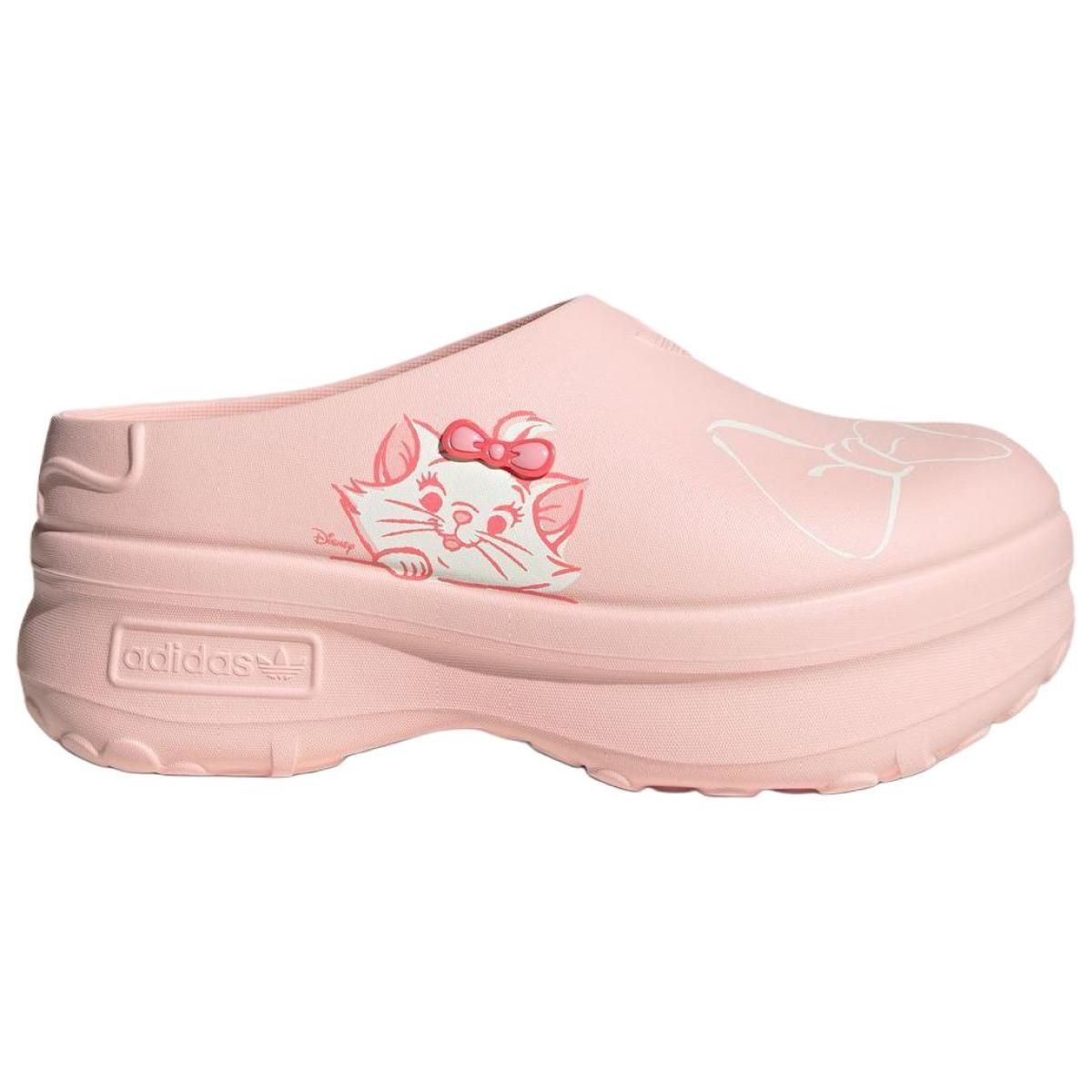 Женские сабо Disney х Adidas Originals AdiFOM Stan Smith Mule 3-5 cm "The Aristocats Sandy Pink" Sand Pink