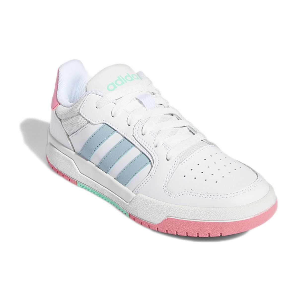 Женские кроссовки Adidas neo Entrap White/Pink
