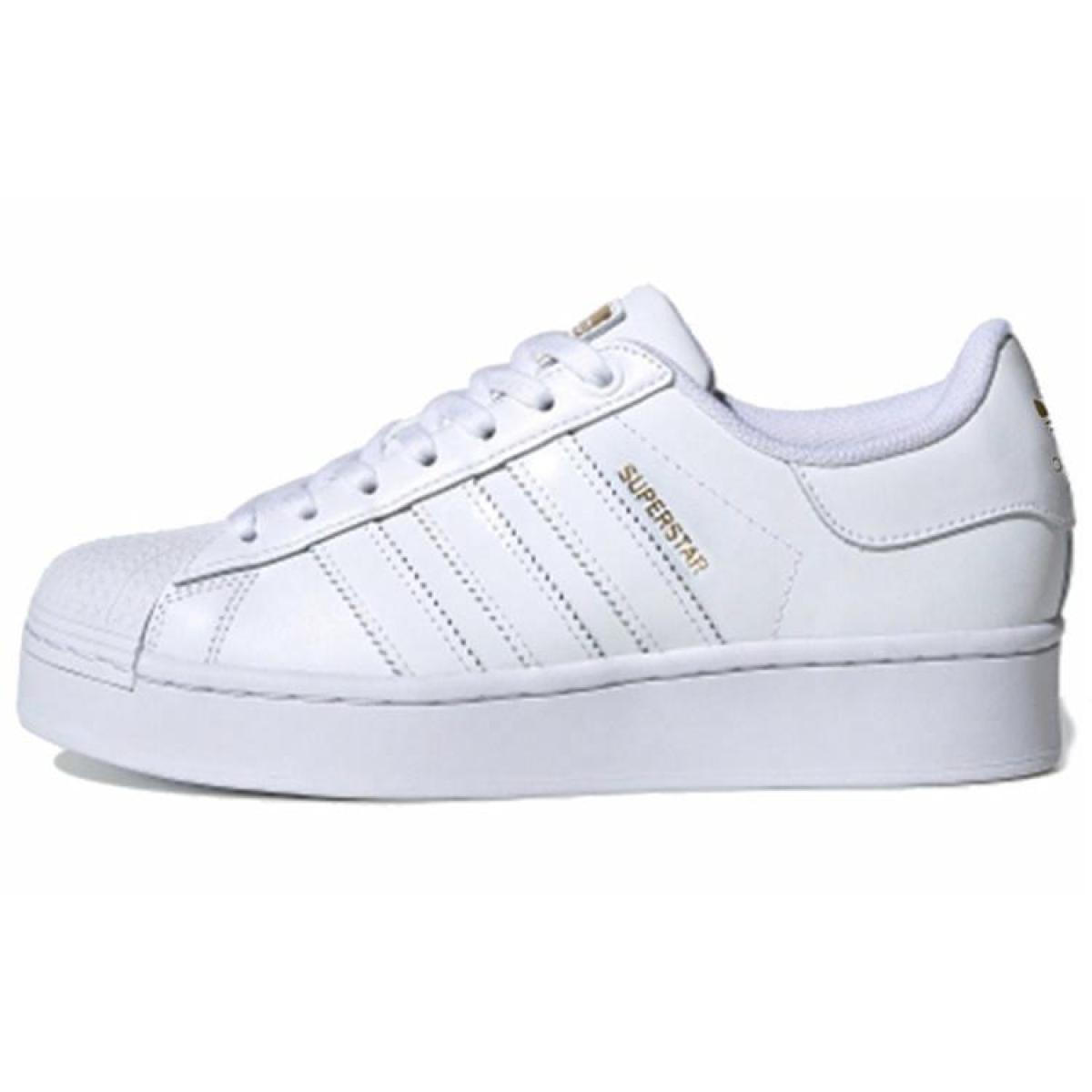 Женские кроссовки Adidas Originals Superstar Bold White